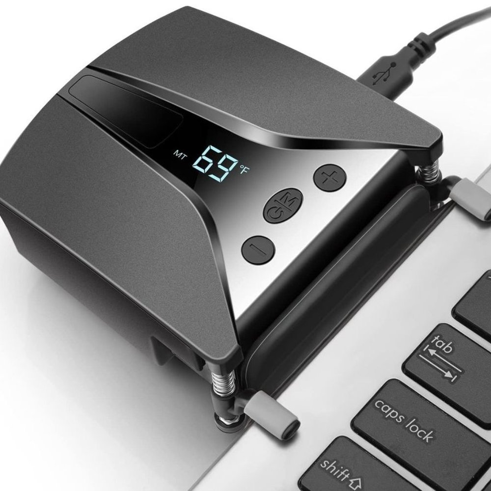 NWT Laptop Cooler with Temperature Display